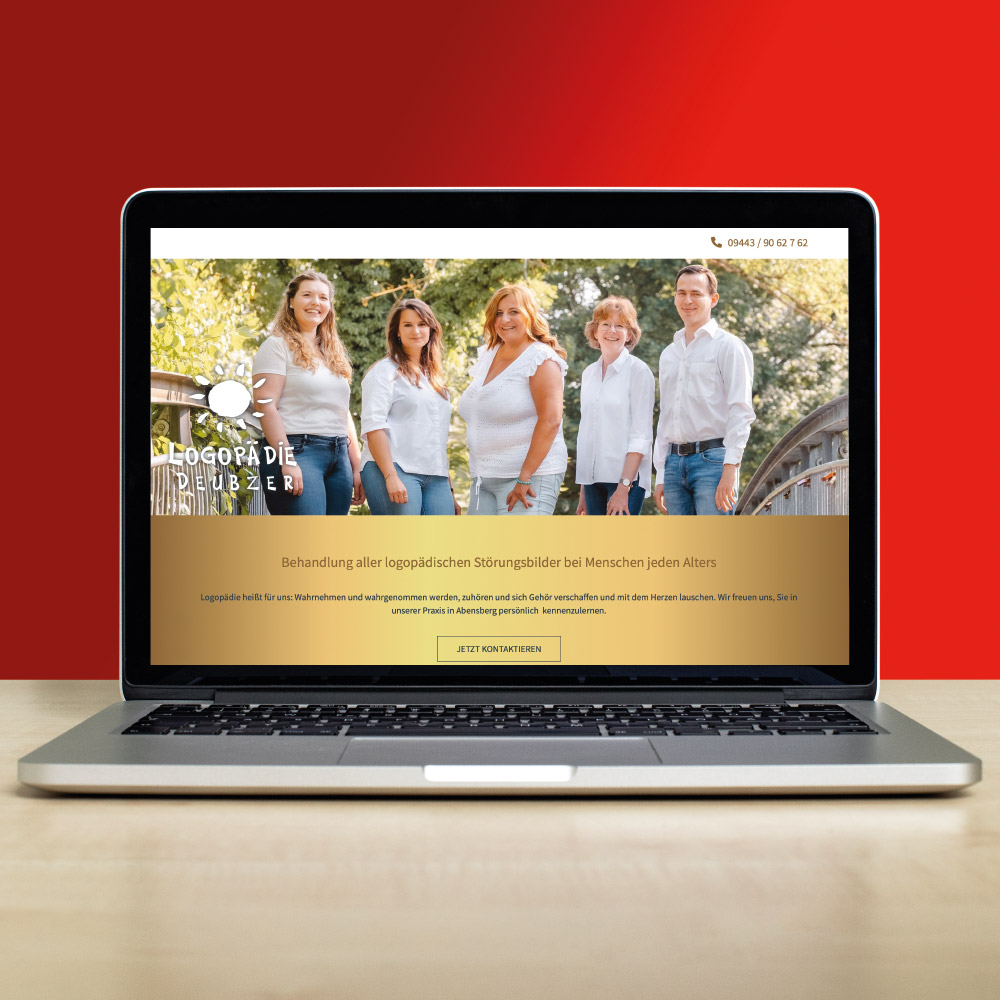 Praxis-Website für Logopäde Deubzer in Abensberg